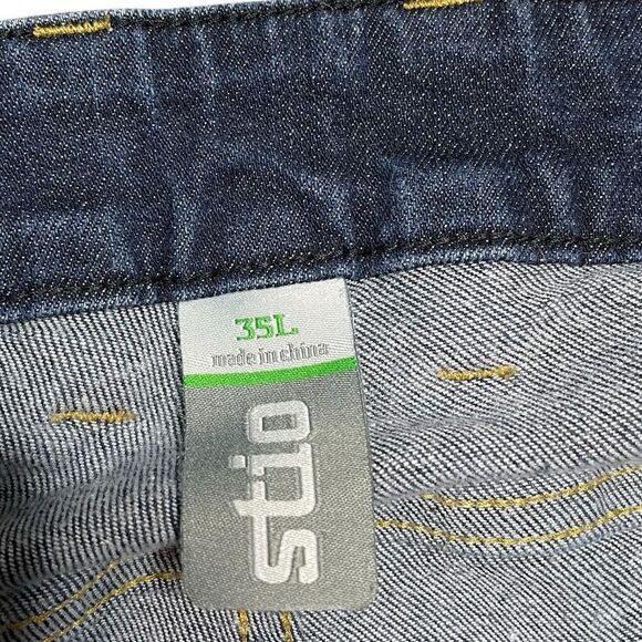 STIO Men's Rivet Jeans Size 35 Long - Picture 10 of 11